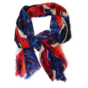Alexander Mcqueen 'Union Jack' Silk Chiffon Scarf Buy authentic designer Alexander mcqueen secondhand scarves at Labellov at the best price. Safe and secure shopping. Koop tweedehands authentieke Alexander Mcqueen sjaal bij designer webwinkel labellov
