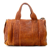 alexander wang brown grained leather rocco bag now for sale at labellov vintage fashion webshop belgium