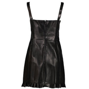Koop tweedehands McQueen Black Lamb Mini Dress - Size 36 aan de juiste prijs online in alle veiligheid bij LabelLOV online webshop