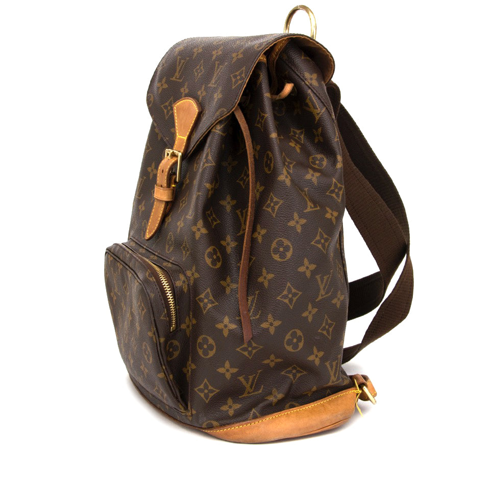 Buy your Louis Vuitton Montsouris Backpack in preloved condition for the best price at Labellov.com secondhand store