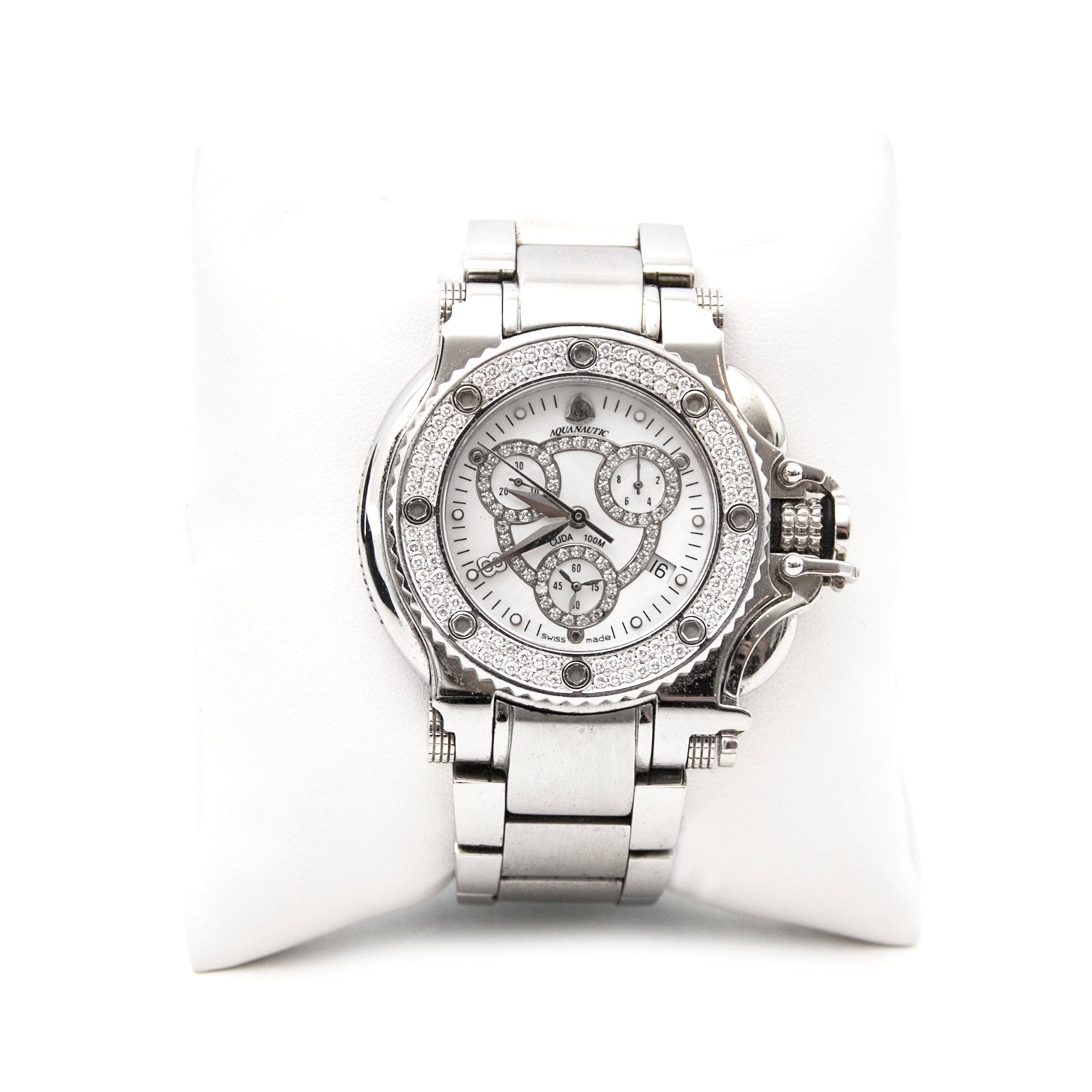 Aquanautic Bara Cuda Diamond Watch for sale online at Labellov secondhand luxury