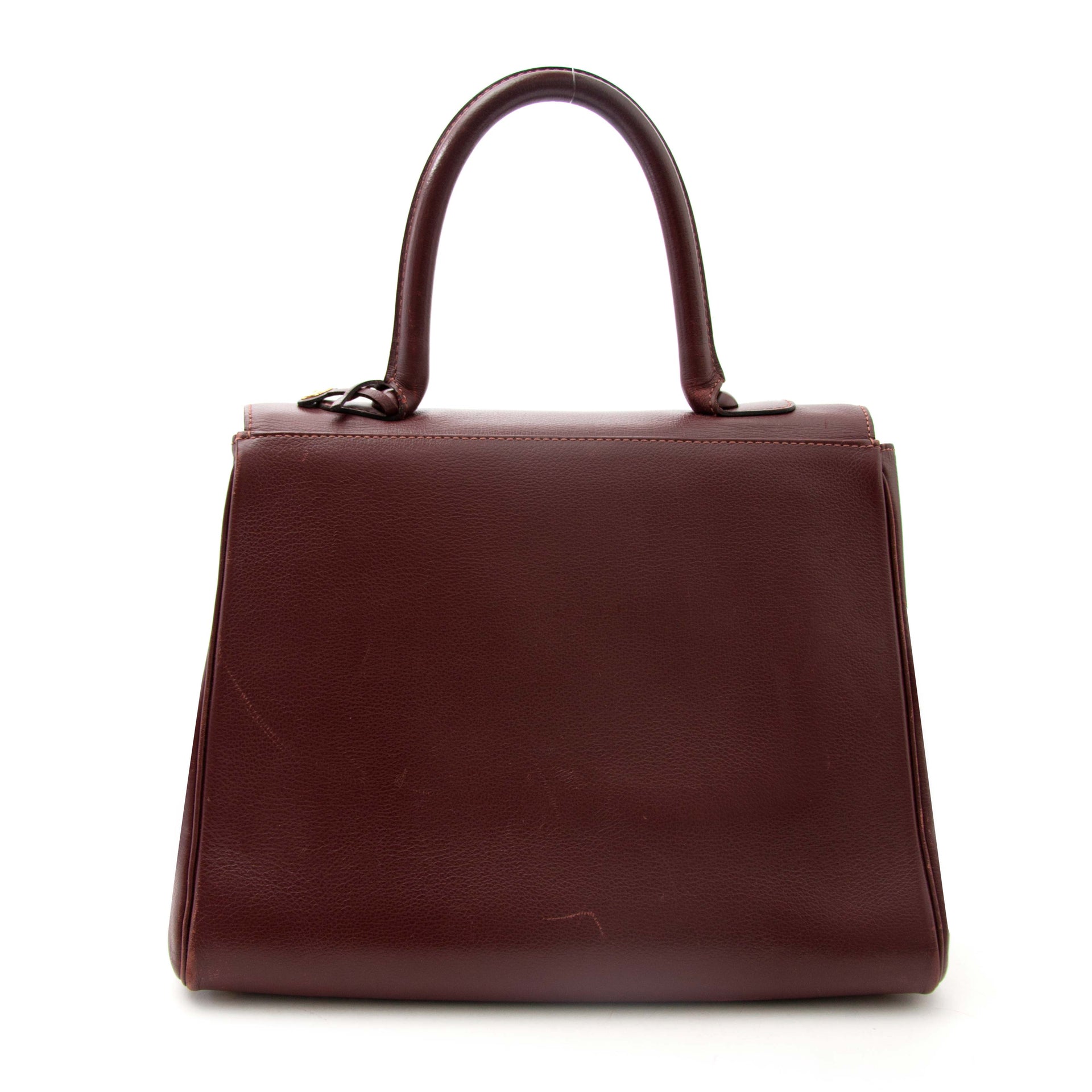 Delvaux Brillant MM Burgundy