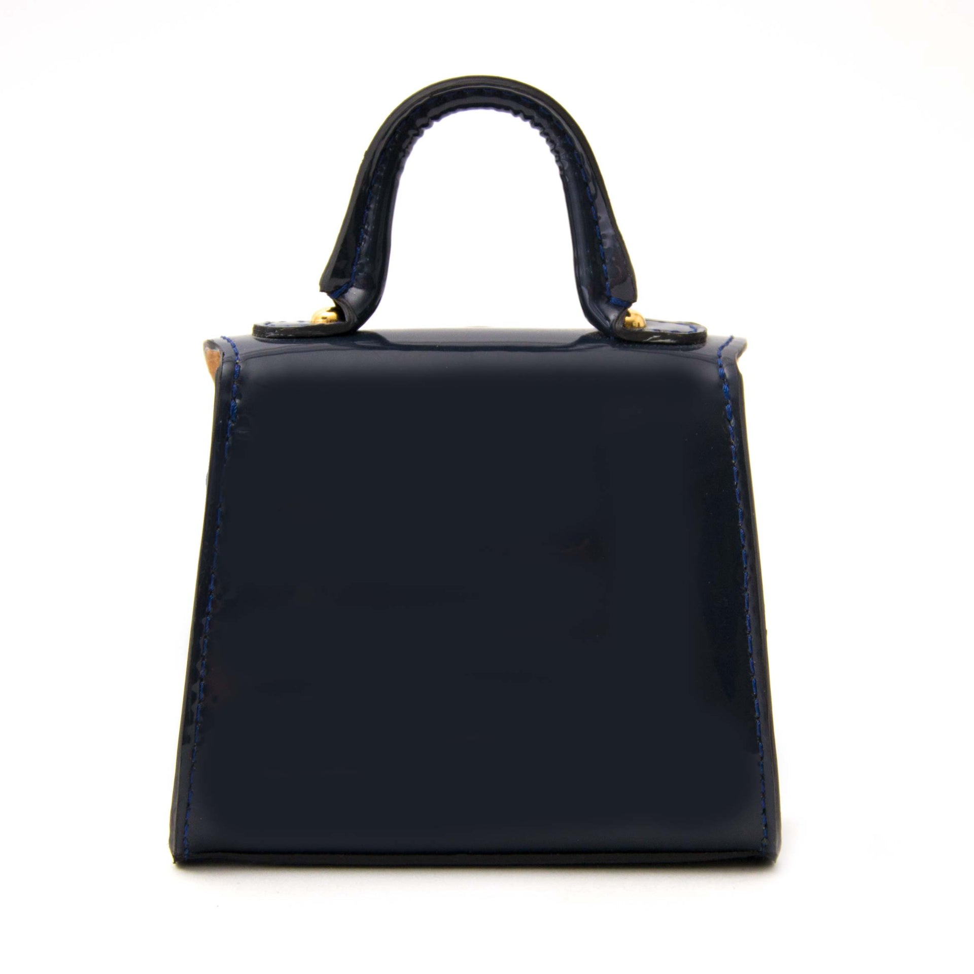 koop veilig online aan de beste prijs jou tweedehands Delvaux Brillant Charm Patent Blue