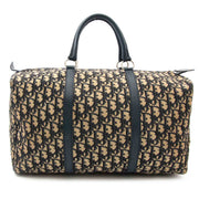 Dior Blue Monogram Boston Bag for sale online at Labellov
