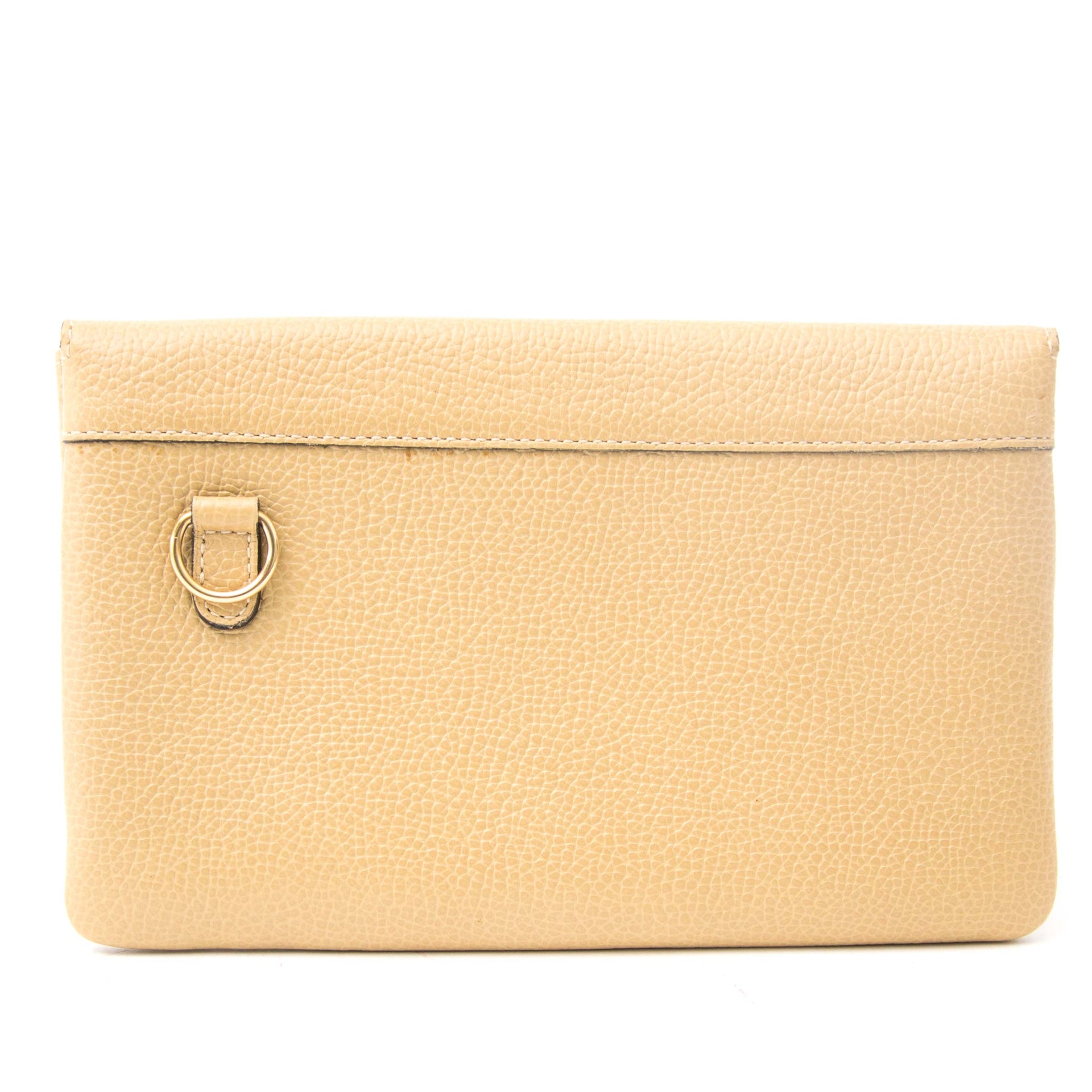 Delvaux Wallet Sand Leather