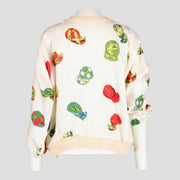 Shop 100% authentic second hand Hermès Hat Print Silk Top/Skirt Set on Labellov.com