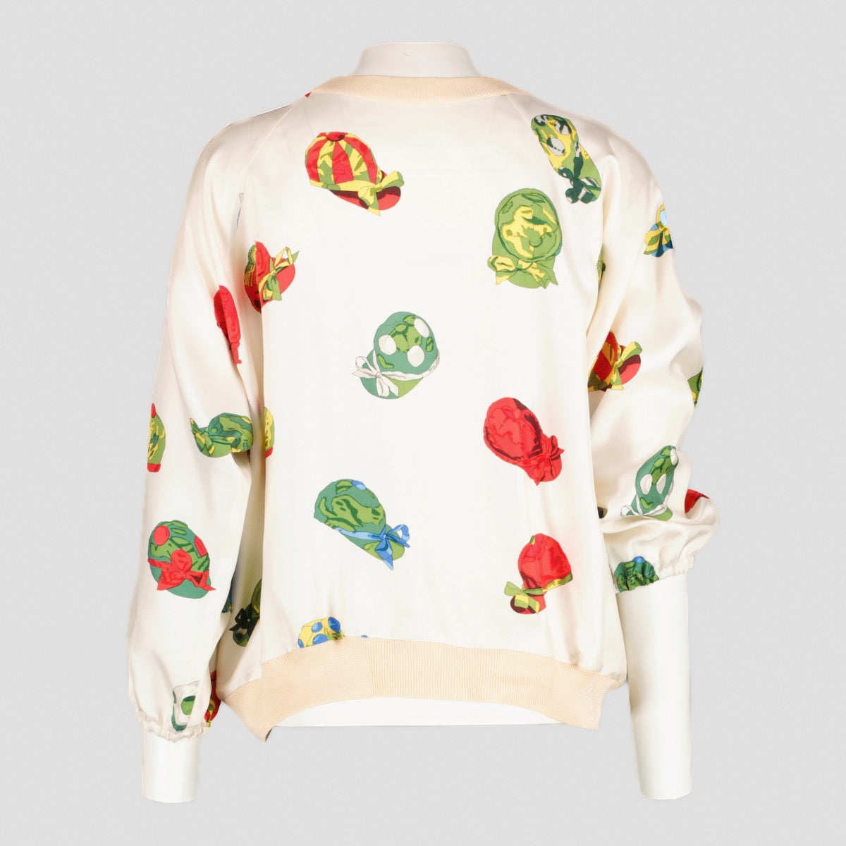 Shop 100% authentic second hand Hermès Hat Print Silk Top/Skirt Set on Labellov.com