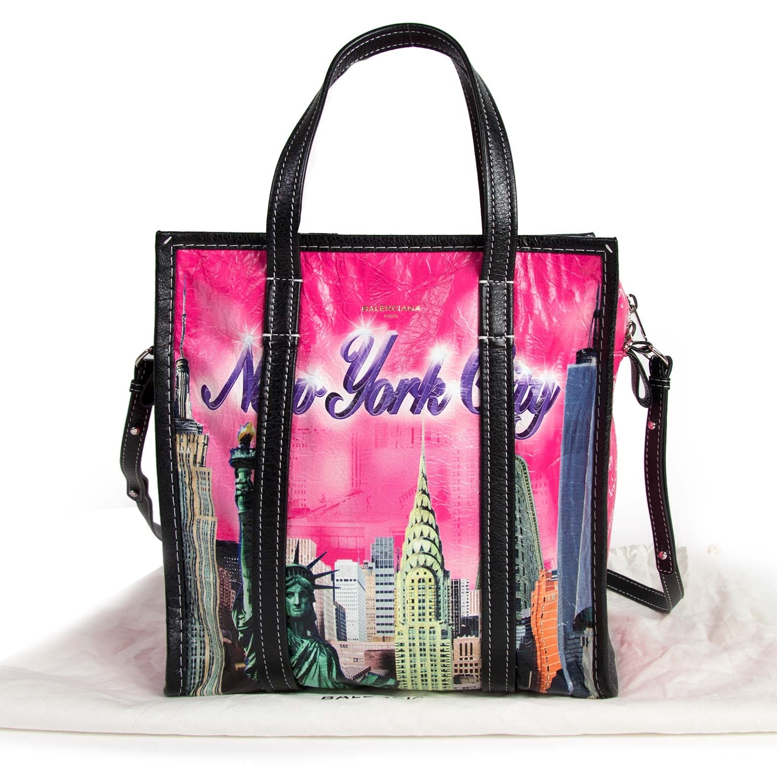 Balenciaga New York Leather Bazar S Shopper Bag