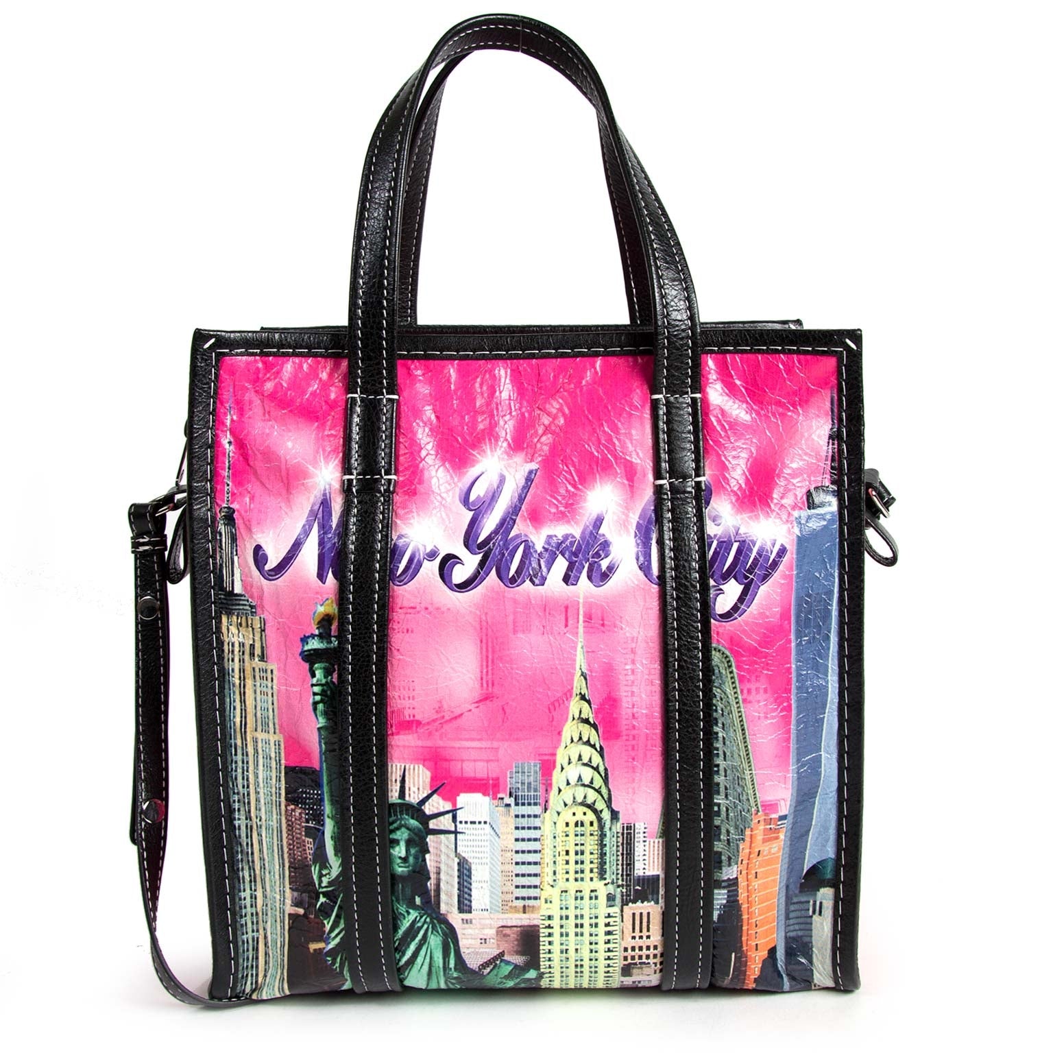 Balenciaga New York Leather Bazar Shopper Bag