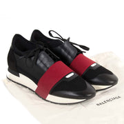 Balenciaga Race Runners Black And Red - Size 39 now for sale at labellov vintage fashion webshop belgium