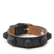 achete r en lignr pour le meilleur prix Balenciaga Black Studded Bracelette