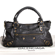 balenciaga black classic first bag now for sale at labellov vintage fashion webshop belgium