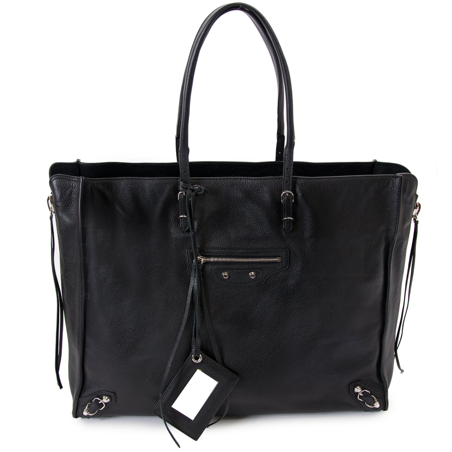 Balenciaga Black Papier A4 Tote now for sale at labellov vintage fashion webshop belgium