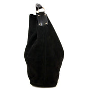 veilig online shoppen bij labellov vintage mode webshop met balenciaga suede hobo tassen