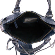 koop en verkoop tweedehands Balenciaga Blue Leather Classic First Bag bij labellov vintage webshop