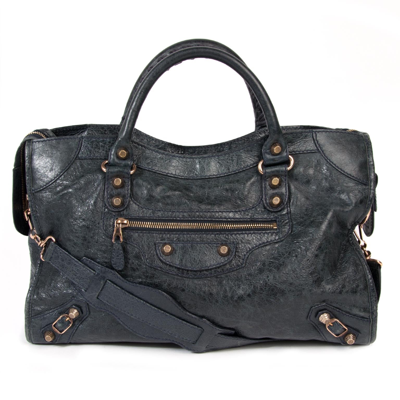 Balenciaga Night Blue City Bag