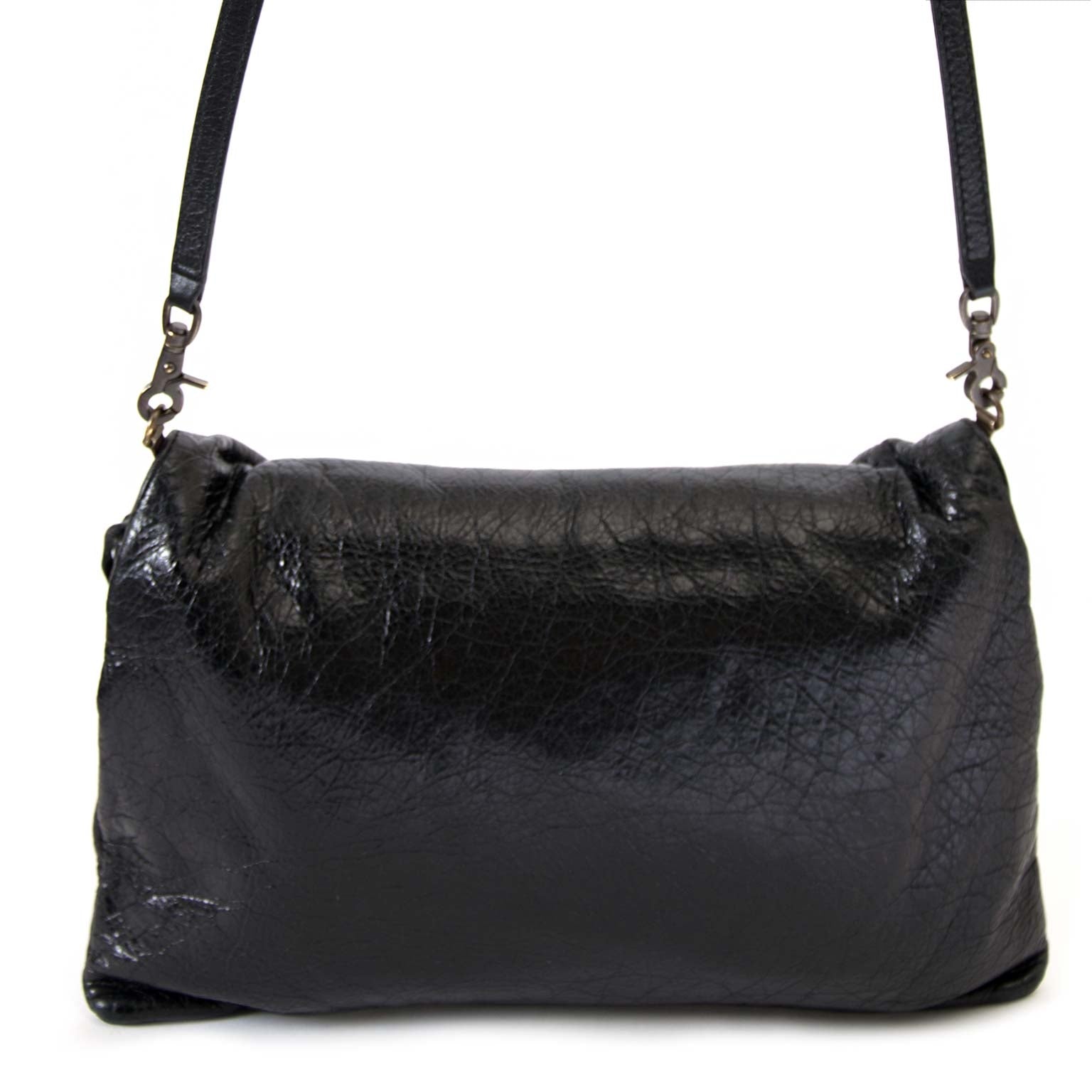 Balenciaga Classic Motocross Envelope Clutch