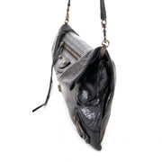 Balenciaga Classic Motocross Envelope Clutch available online