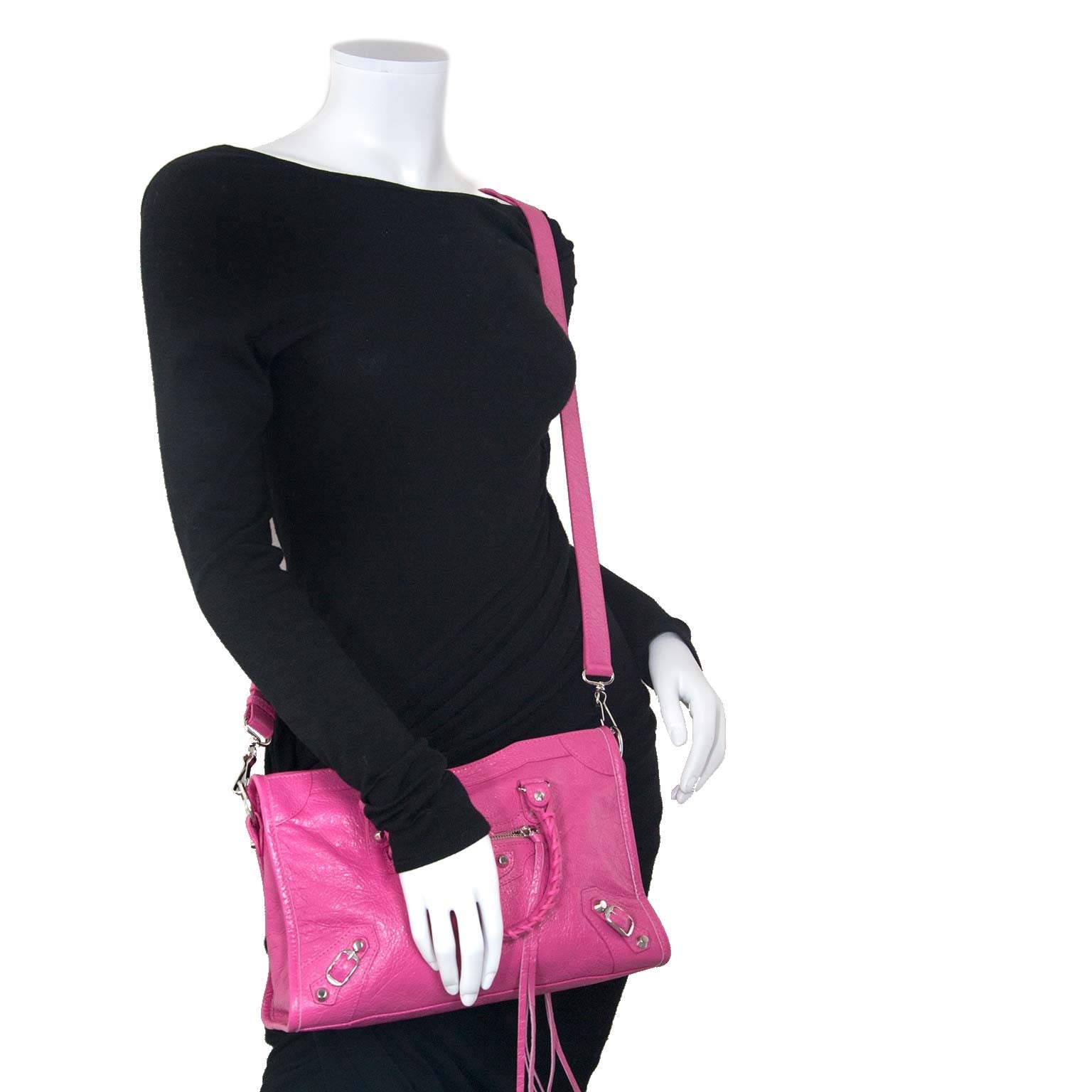 Balenciaga City S Rose Flamingo Agneau Leather te koop aan de beste prijs bij Labellov