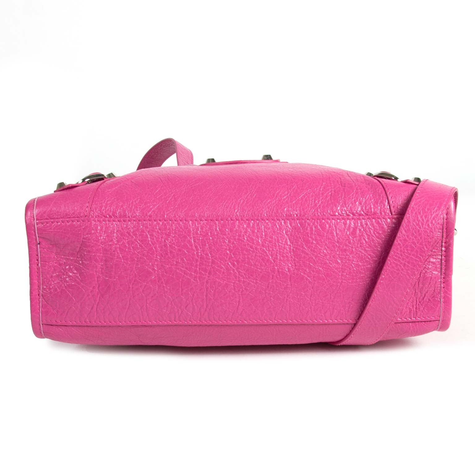 op zoek naar een authentiek kerstcadeau? Balenciaga City S Rose Flamingo Agneau Leather for sale