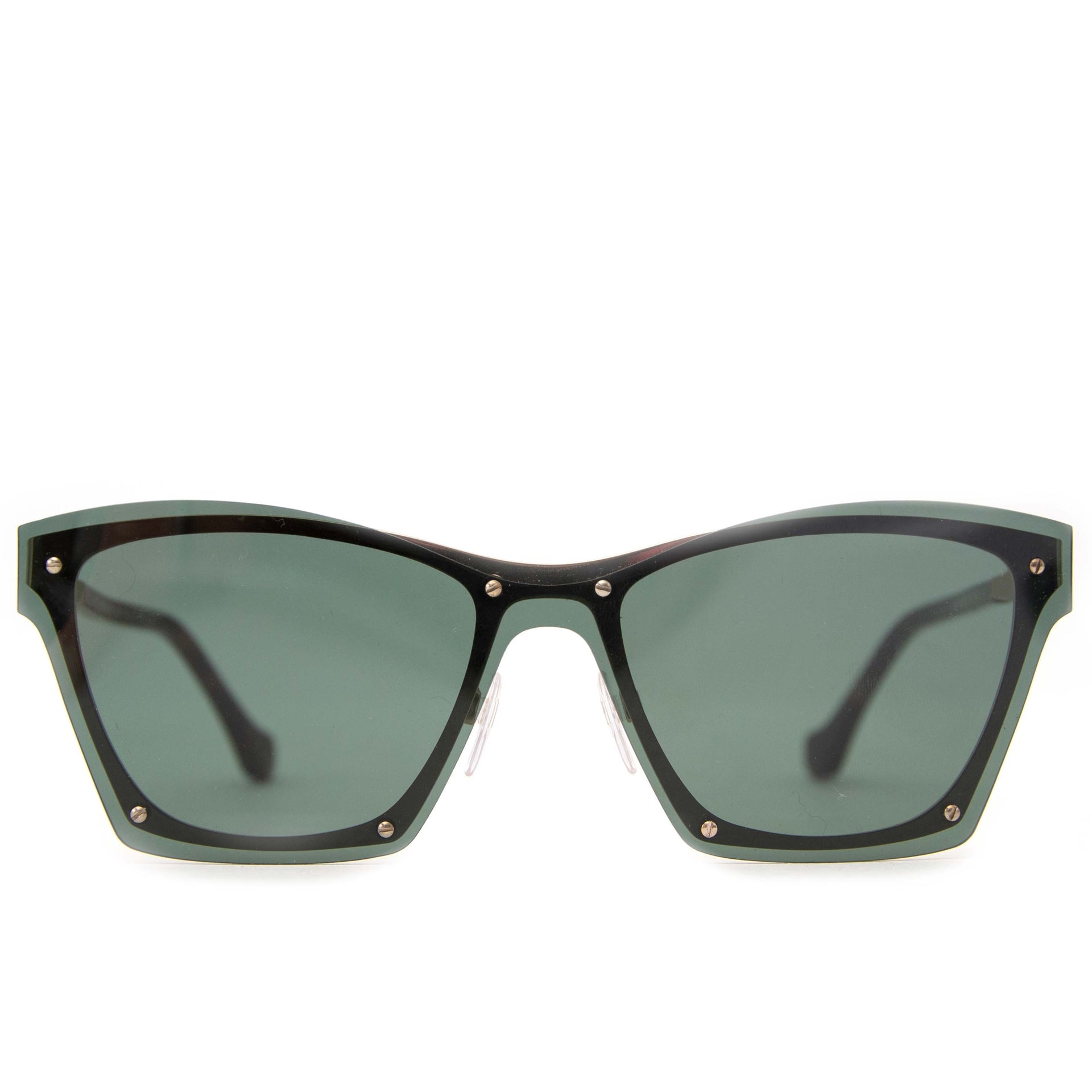 skip the waitinglist shop your Balenciaga Black Metal Sunglasses online