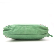 Balenciaga Town Seafoam Green Shoulder Bag in secondhand condition with worldwide shipping
