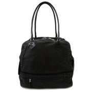 balenciaga black leather and nylon bag for sale