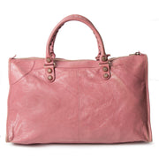 buy Balenciaga Pink Work Bag at labellov for the best price