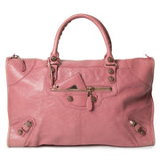 koop Balenciaga Pink Work Bag bij labellov aan de beste prijs