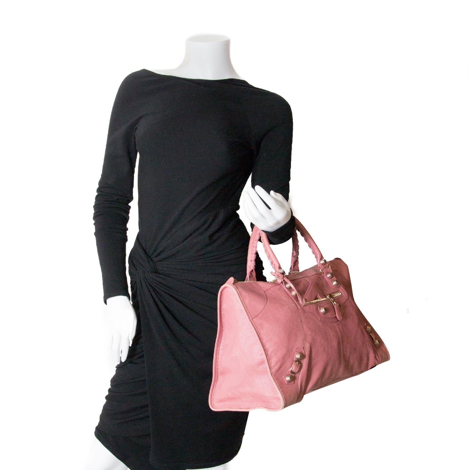 buy Balenciaga Pink Work Bag at labellov and pay save online