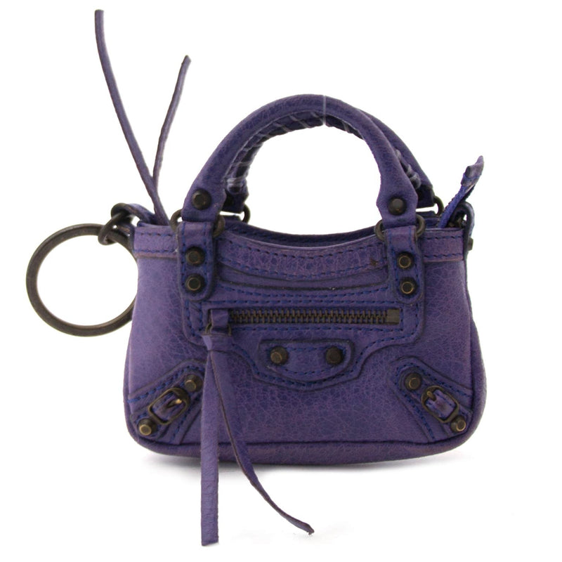 koop veilig online tegen de beste prijs Balenciaga Mini First Bag Charm