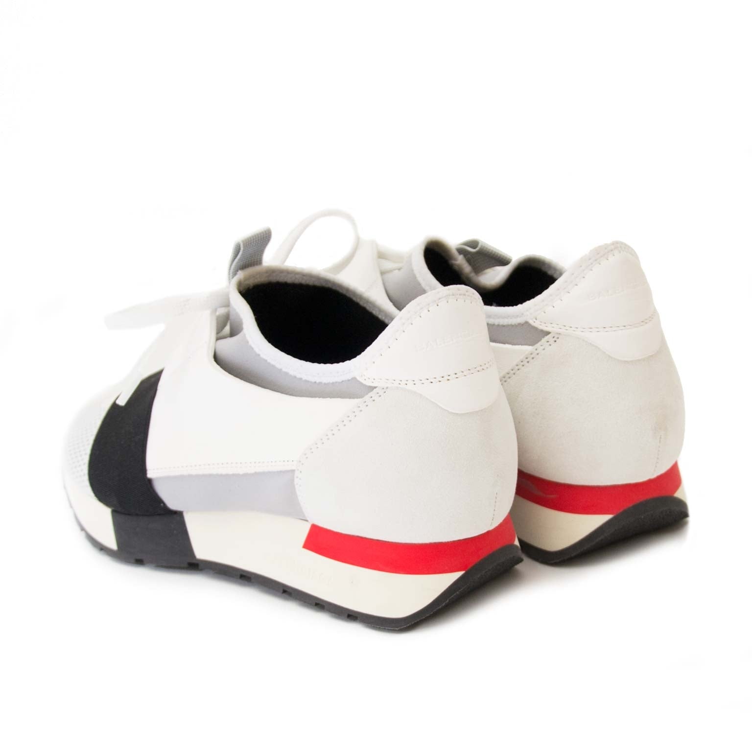 balenciaga race runner white now for sale at labellov vintage fashion webshop belgium
