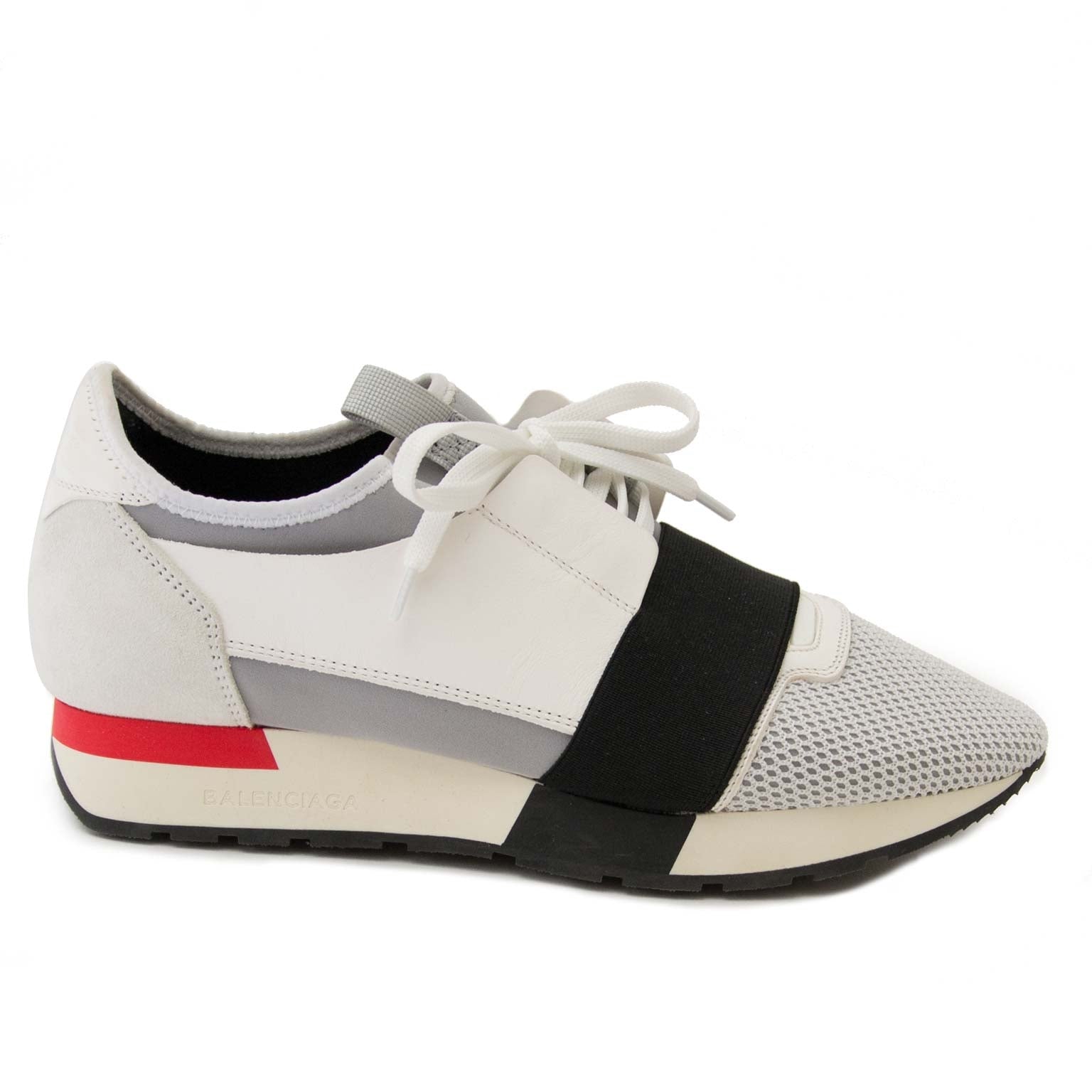 balenciaga race runner white now for sale at labellov vintage fashion webshop belgium