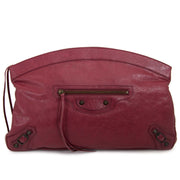 Koop en verkoop uw Balenciaga Red Leather Flat Clutch