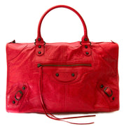 balenciaga red leather work bag now for sale at labellov vintage fashion webshop belgium