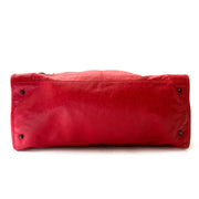 balenciaga red leather work bag now for sale at labellov vintage fashion webshop belgium