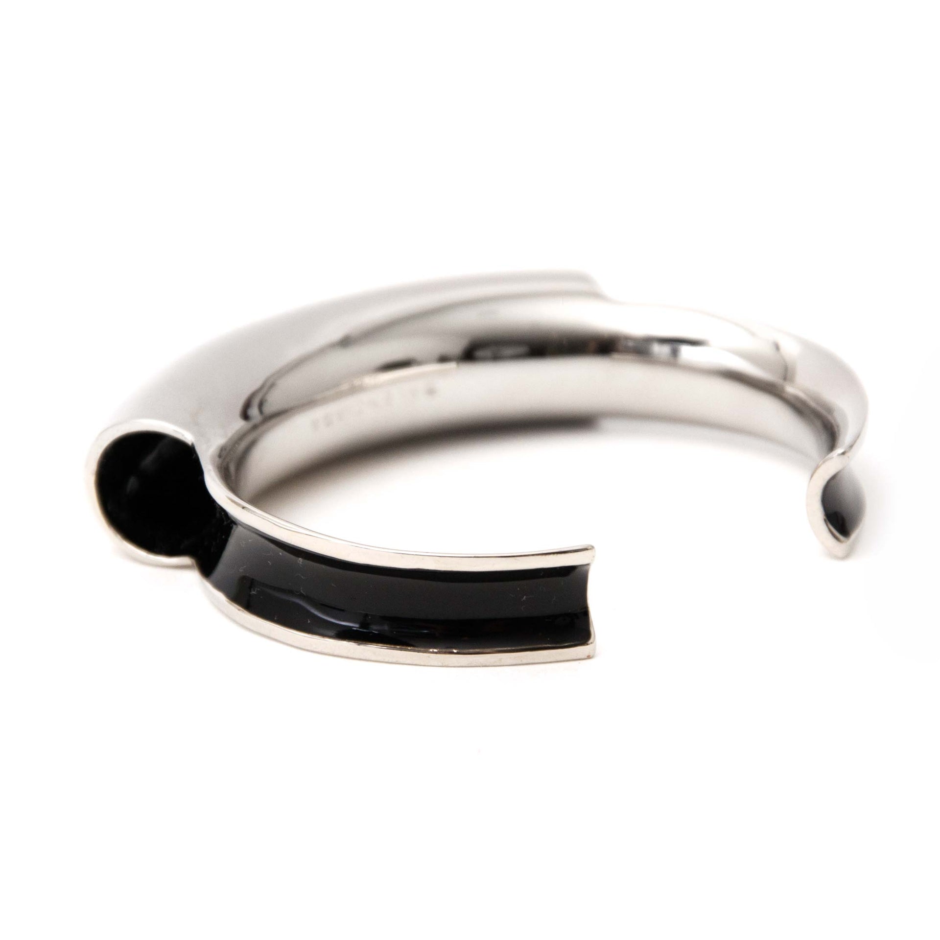 Balenciaga Silver Cuff Bracelet for sale