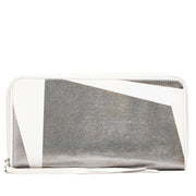 balenciaga metallic zip around wallet now for sale at labellov vintage fashion webshop belgium