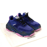 Balenciaga Purple & Pink Triple S Sneakers te koop