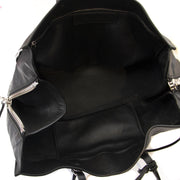 Balenciaga Black Papier B4 Zip Around Tote Bag