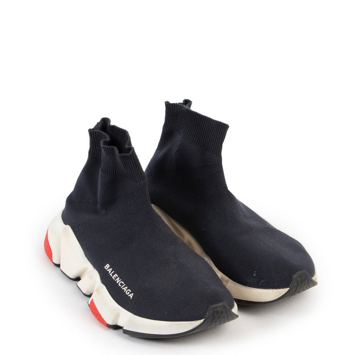 Balenciaga Black Speed Trainer Sneakers - size 35,5