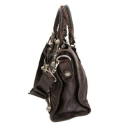 balenciaga bruin lamsleder giant 21 motorcycle city tas nu te koop bij labellov vintage mode webshop belgië