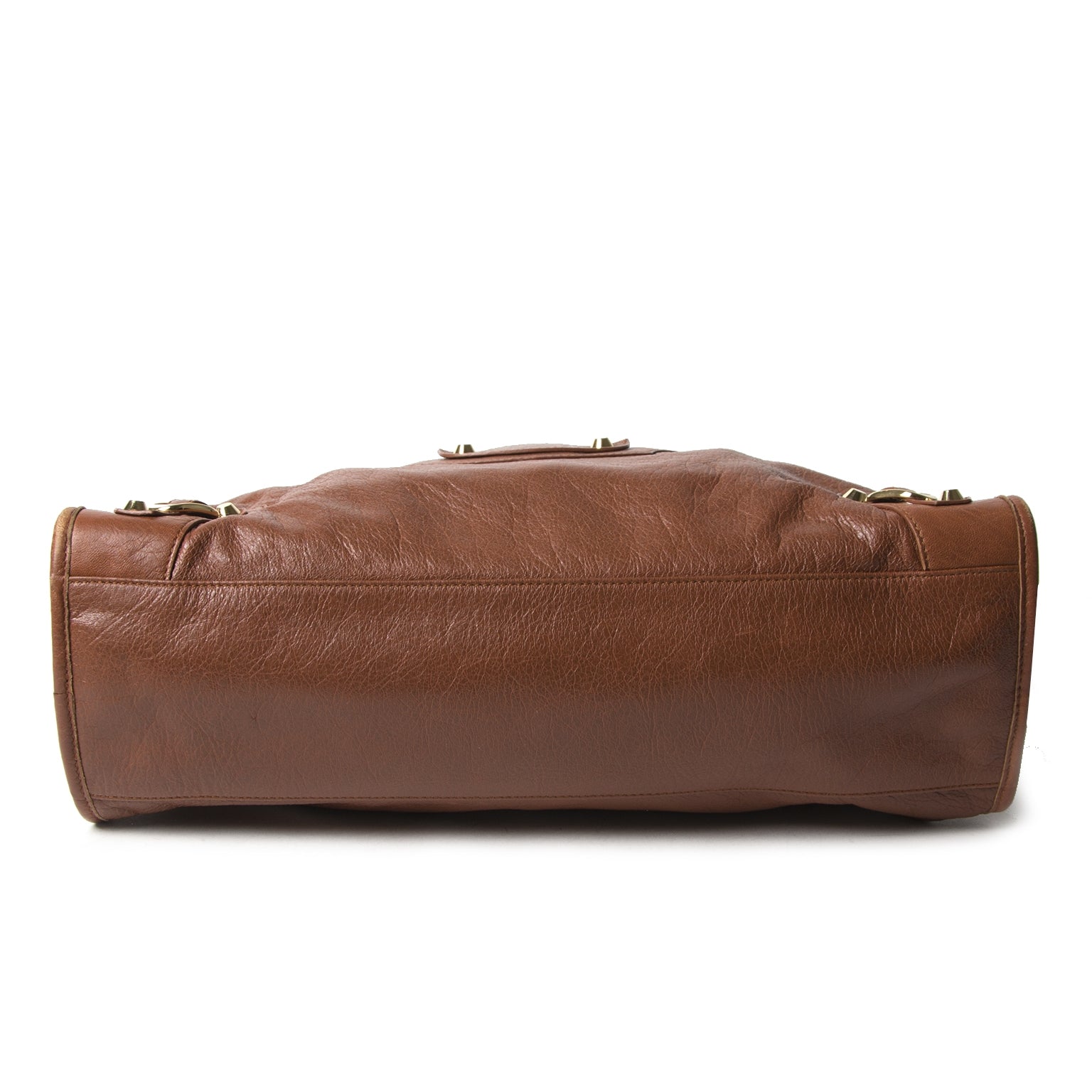 koop Balenciaga Brown Leather City Bag en betaal veilig online bij labellov