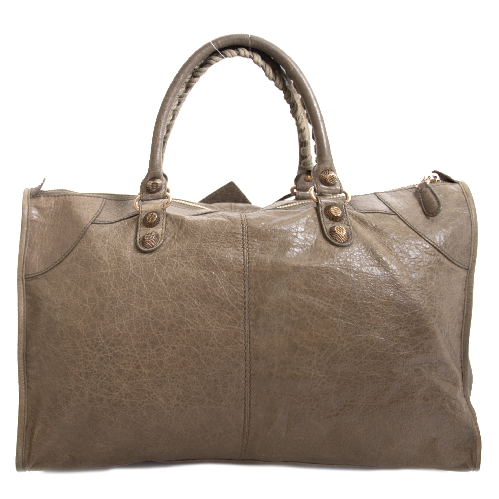 Balenciaga Work Gris Poivre Giant Shoulder Bag now online for sale at labellov.com for the best price