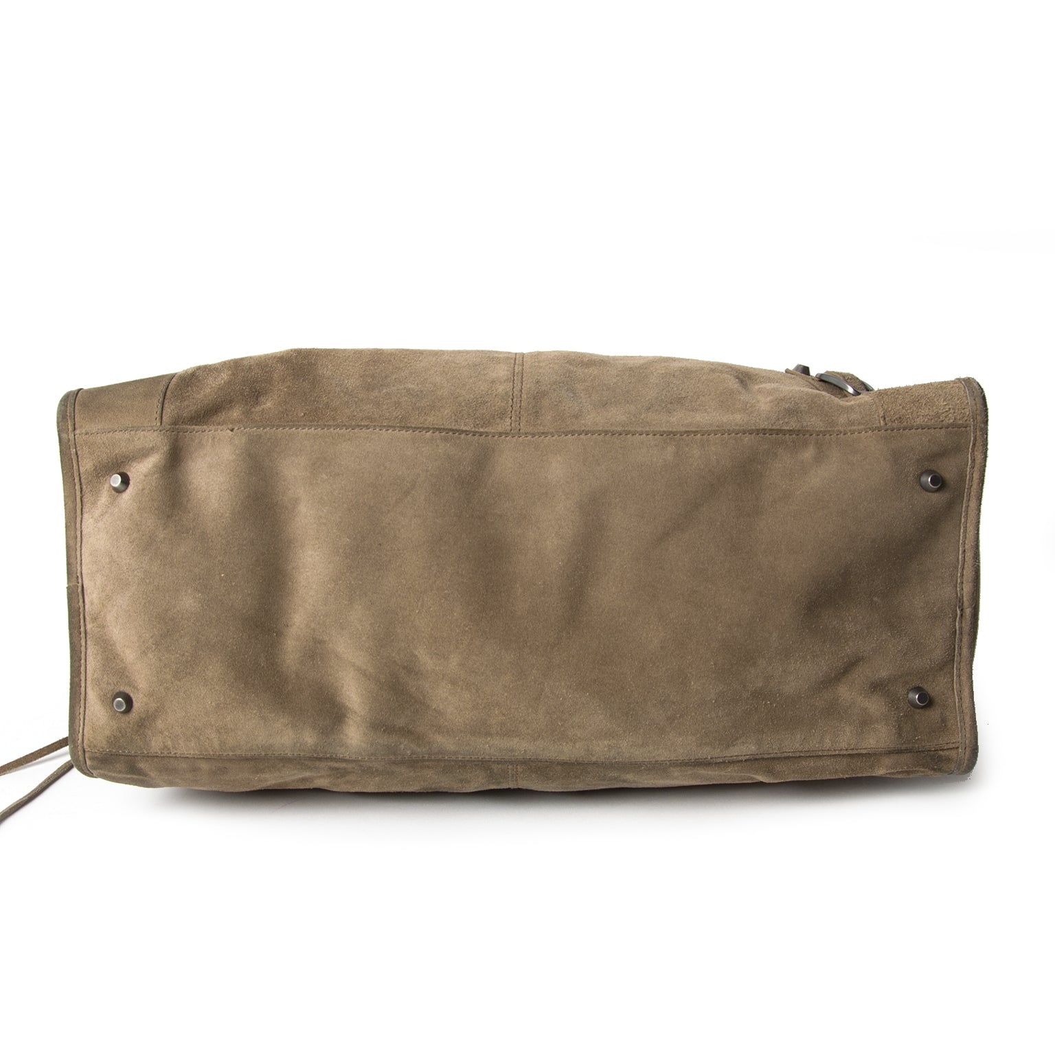 koop Balenciaga Beige Suede City handbag en betaal veilig online bij labellov.com