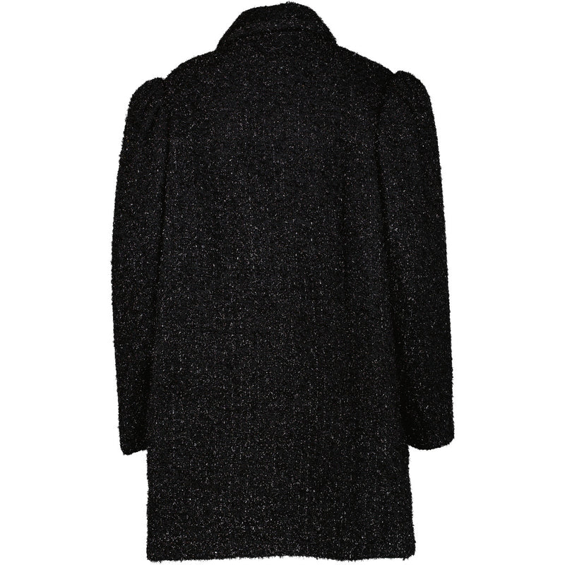 Balenciaga Lente 2020 Zwarte Glanzende Jas - Maat 38