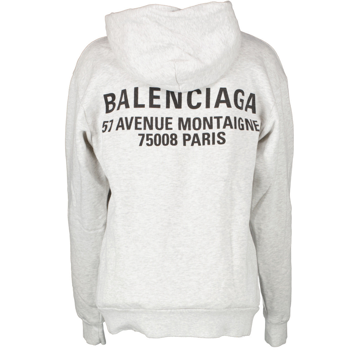 Balenciaga Grey New Logo Hoodie