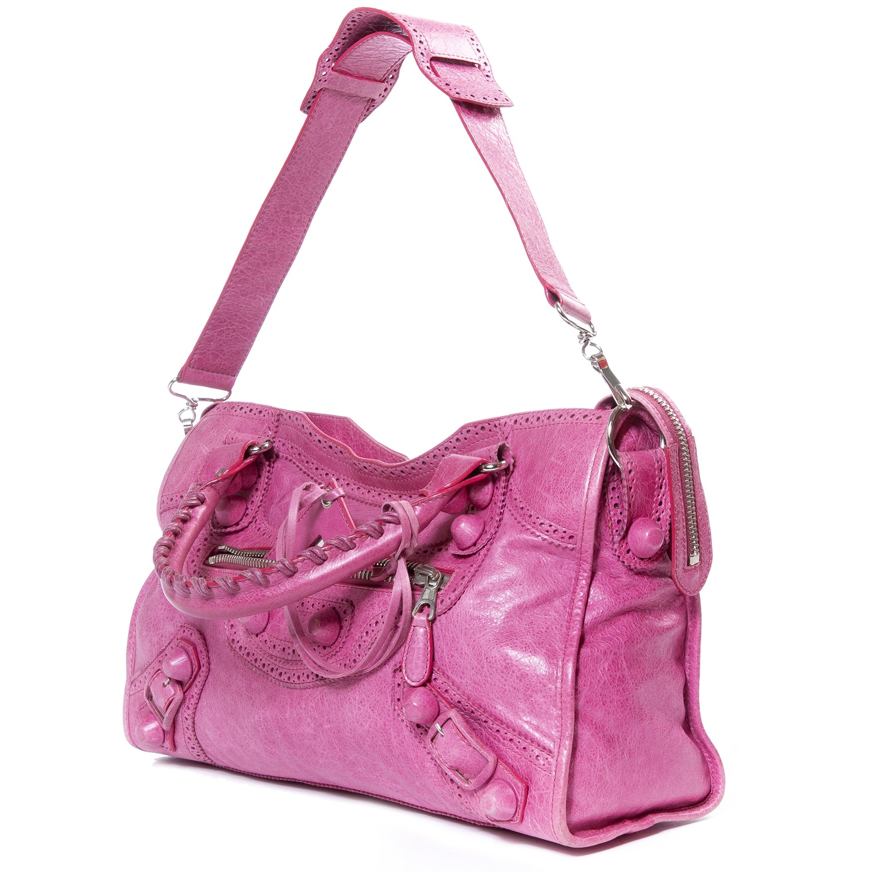 Balenciaga Rose Giant City Bag te koop bij Labellov tweedehands in Antwerpen