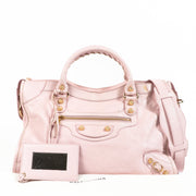 Balenciaga Blush Pink City Shoulder Bag GHW