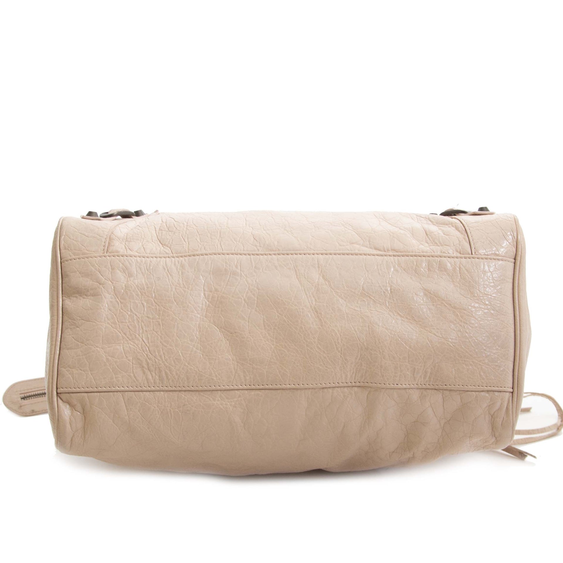 Authentique seconde main vintage Balenciaga Pink Velo Bag achète en ligne webshop LabelLOV